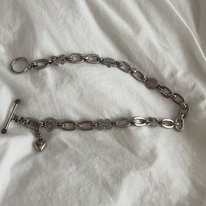 Juicy couture charm necklace